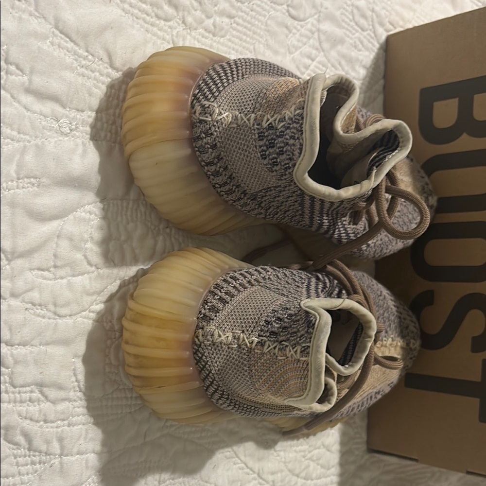 Adidas Yeezy Boost 350 V2 Sneakers men size 6.5 SAND - Picture 7 of 9